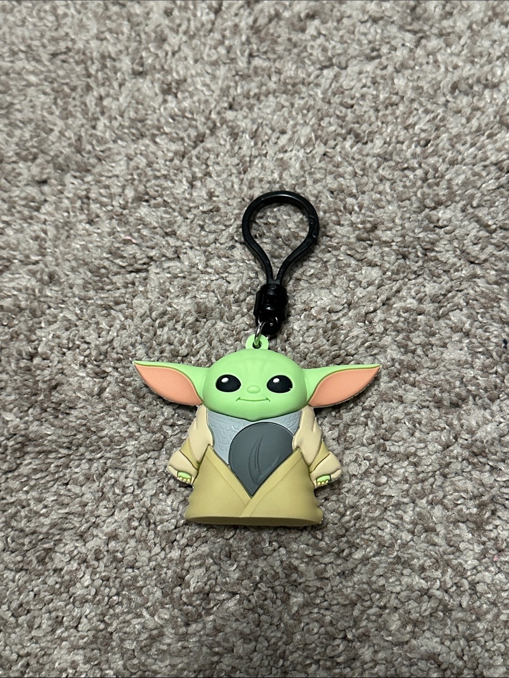 Grogu Bag Clip - Grogu with Rondel